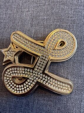 LRG- “L” Gold Logo Belt Buckle